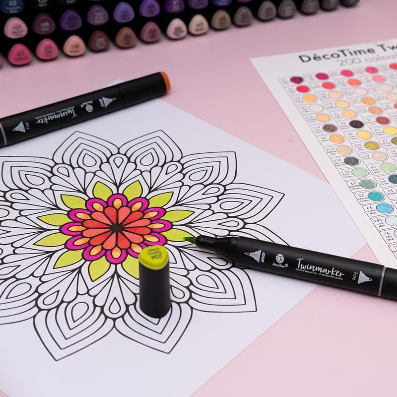 DécoTime twinmarkers XXL-set