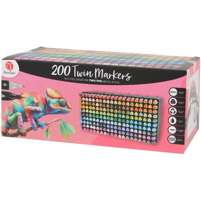 DécoTime twinmarkers XXL-set