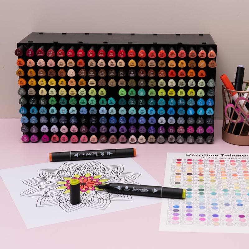 DécoTime twinmarkers XXL-set