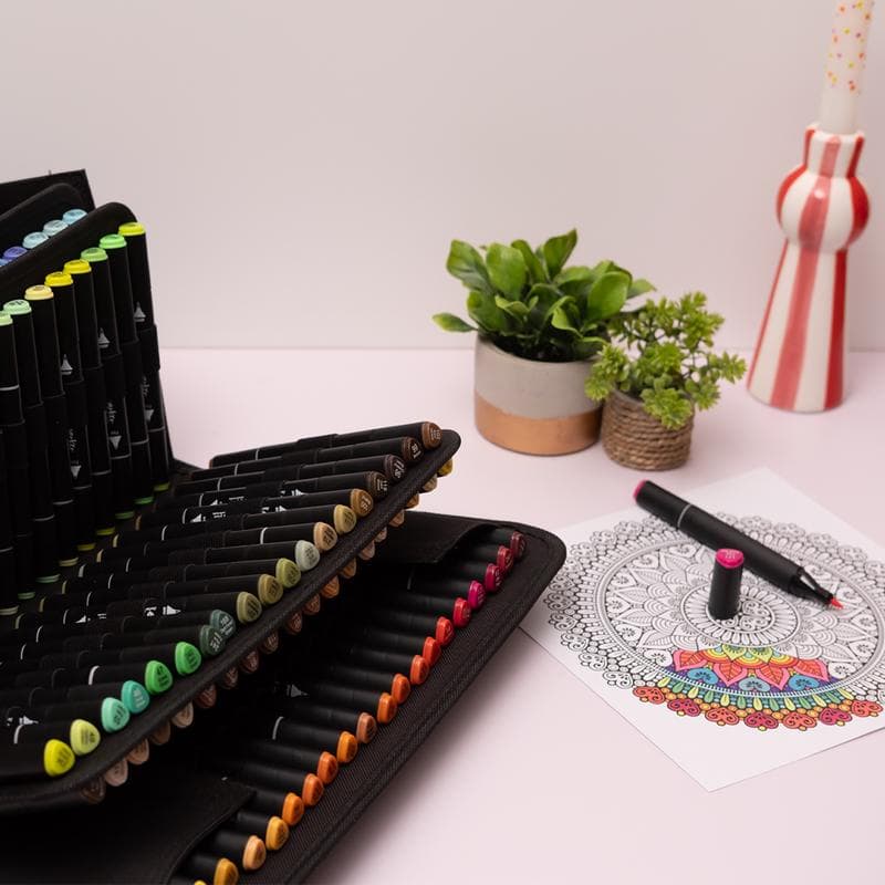 Coffret de marqueurs à double pointe XXL DécoTime