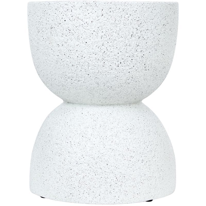 Table d'appoint diabolo - blanc