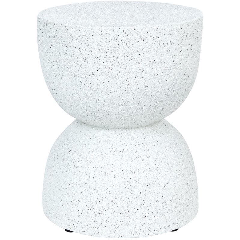 Table d'appoint diabolo - blanc