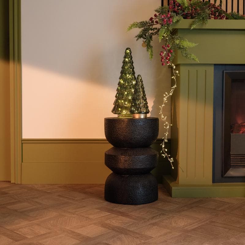 Table d'appoint diabolo - noir