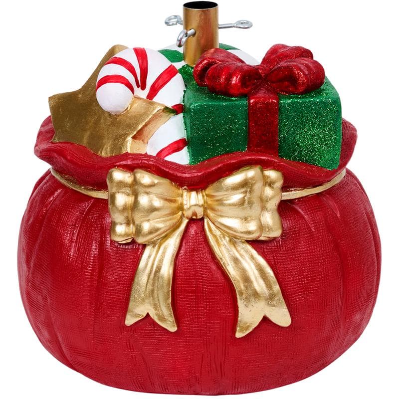 Kerstboomstandaard zak met cadeaus