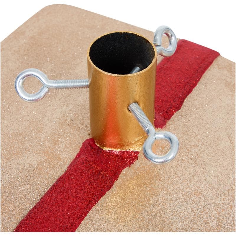 Kerstboomstandaard cadeau met strik