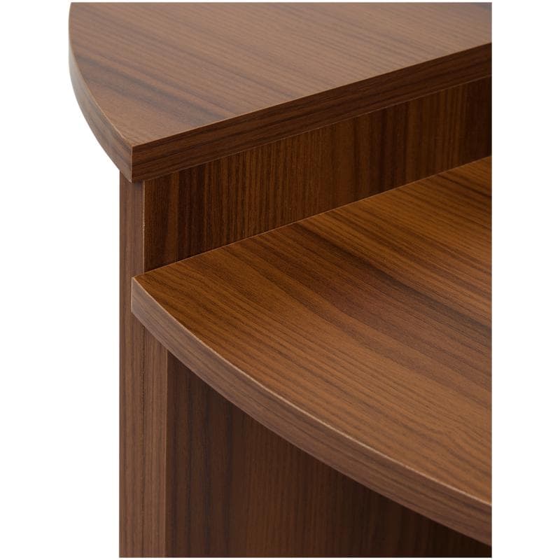 Ronde salontafel met twee niveaus