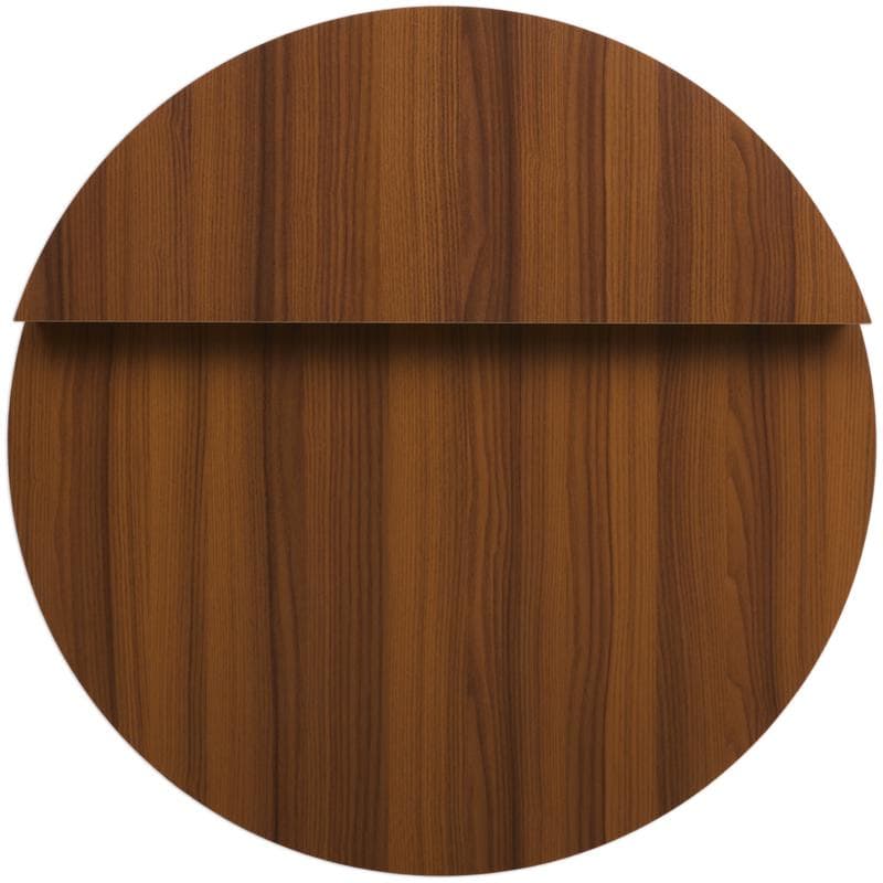 Ronde salontafel met twee niveaus