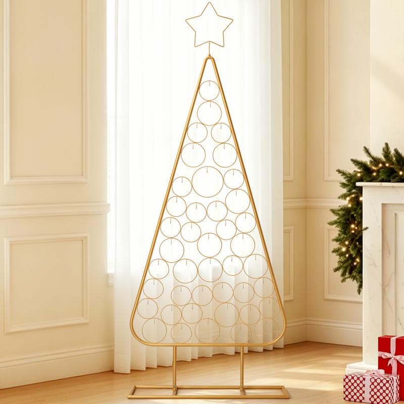 Metalen kerstboom - goud
