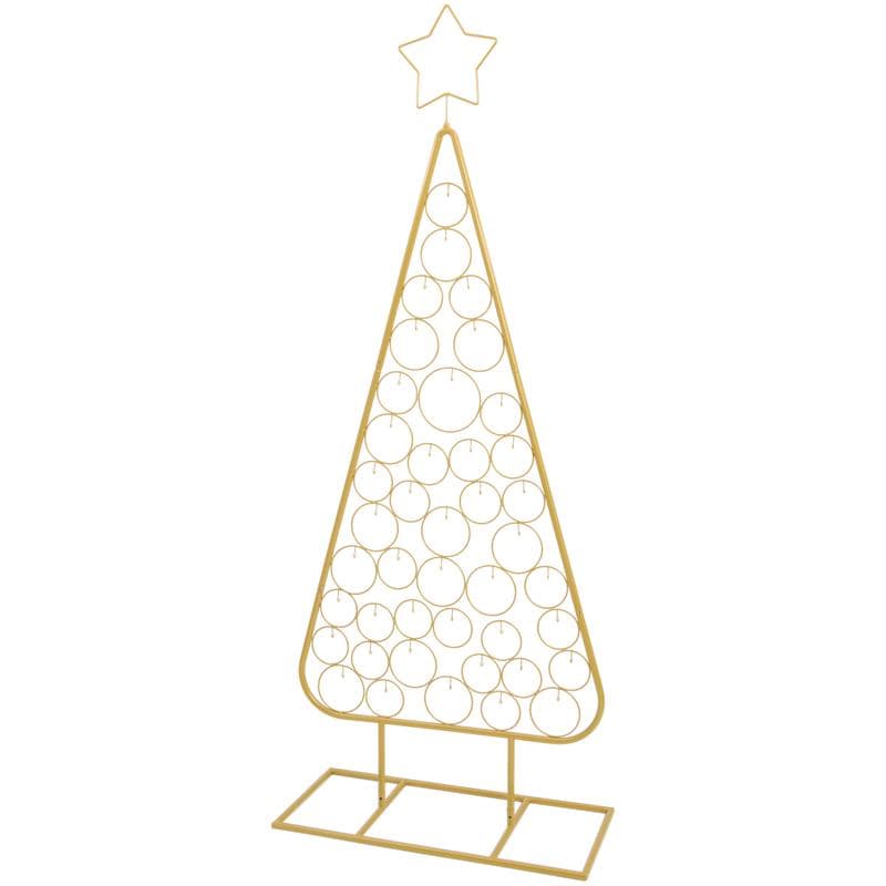Metalen kerstboom - goud