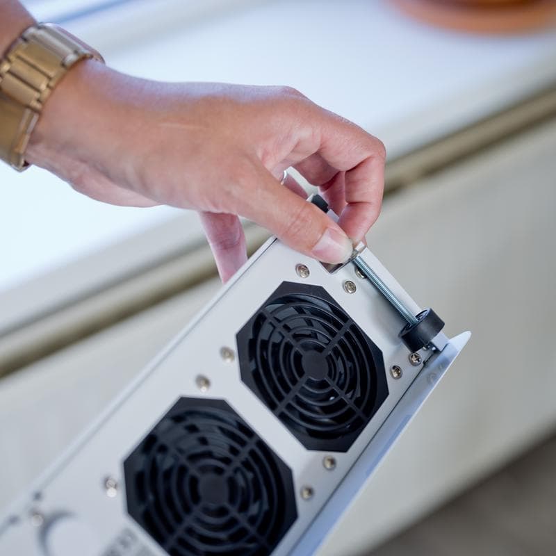 Hot Air Booster radiatorventilator