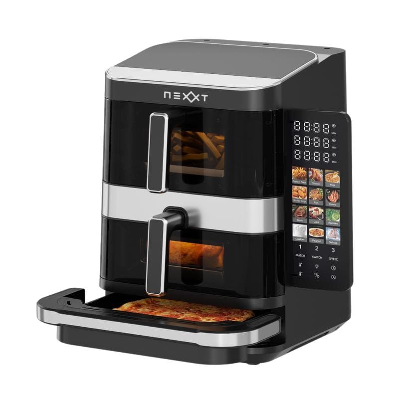 Friteuse sans huile et four à pizza 2 en 1 Nexxt
