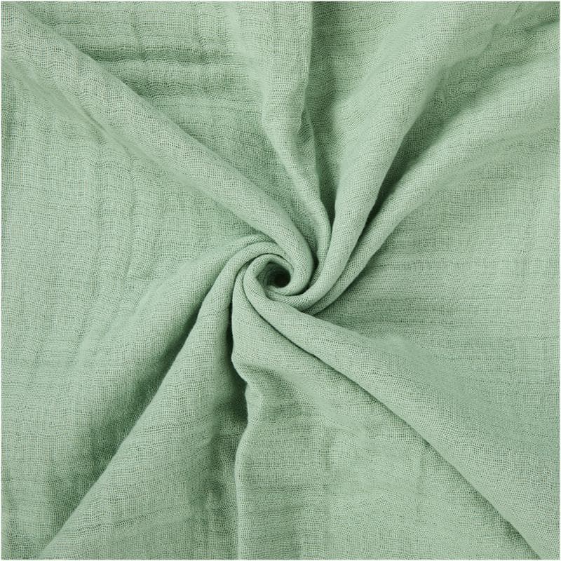 Parure de lit en double gaze - vert