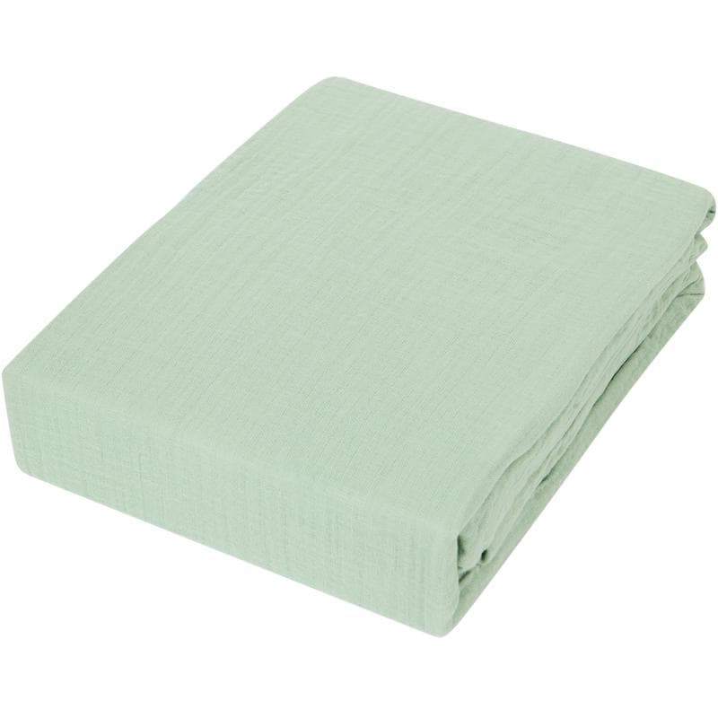 Parure de lit en double gaze - vert