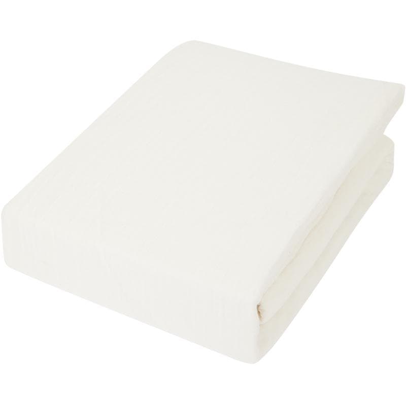 Parure de lit en double gaze - blanc