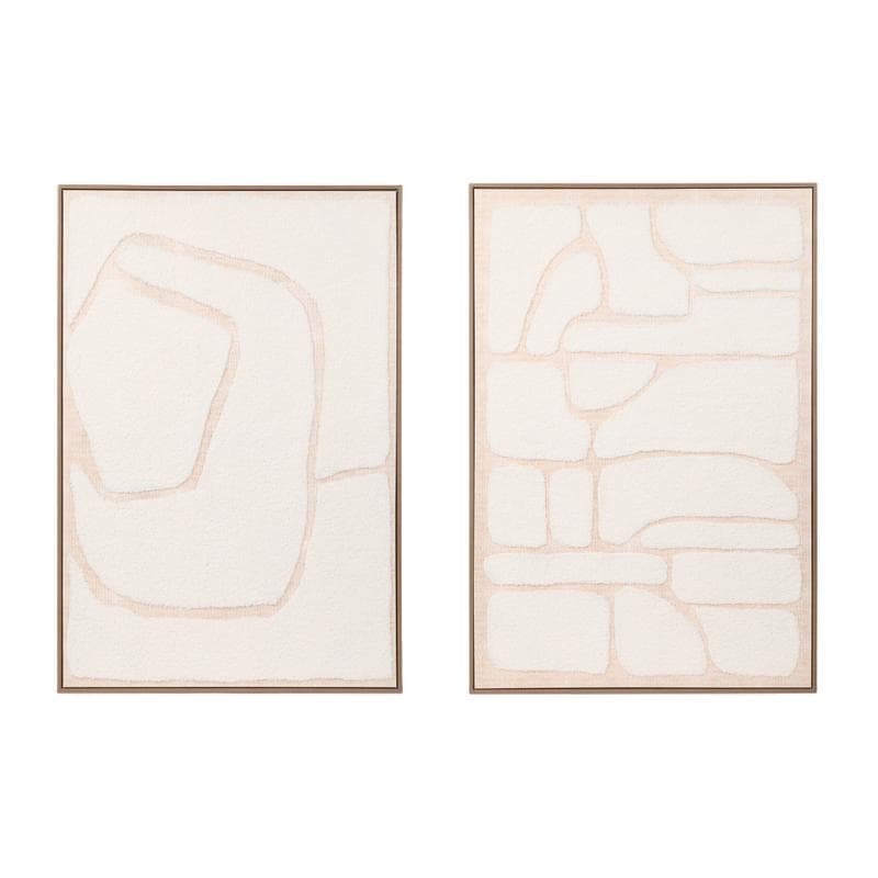 Wanddecoratie teddy 2-luik | 2 stuks | 62,5 x 3,5 x 92,5 cm