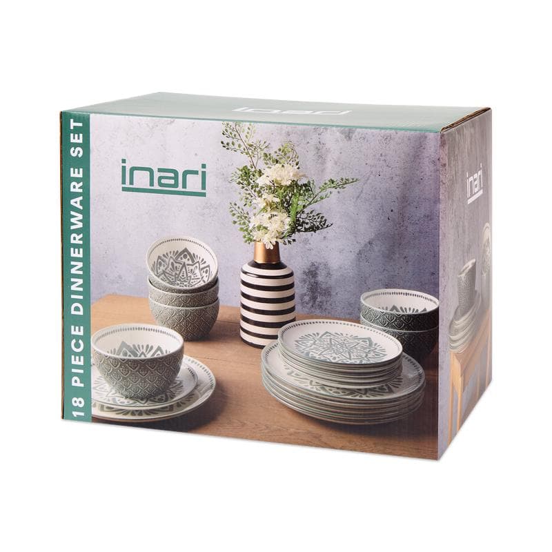 Service de table Inari Marrakech - vert