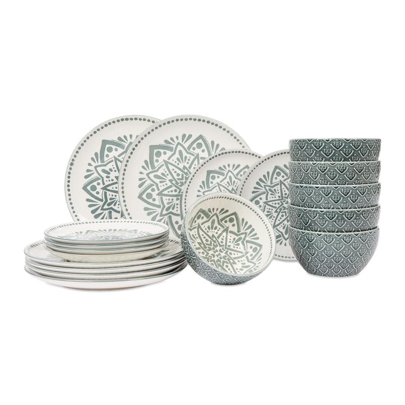Service de table Inari Marrakech - vert