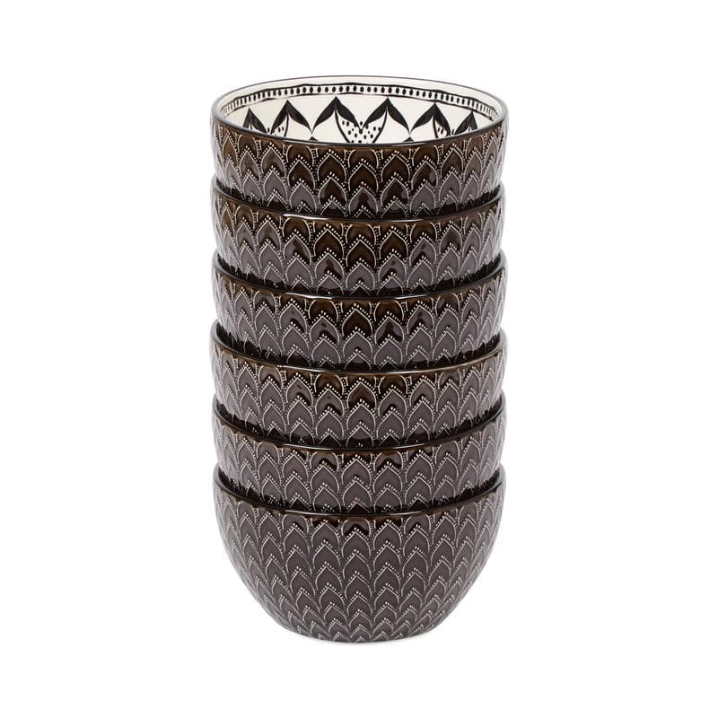 Inari Marrakesh serviesset  - Zwart