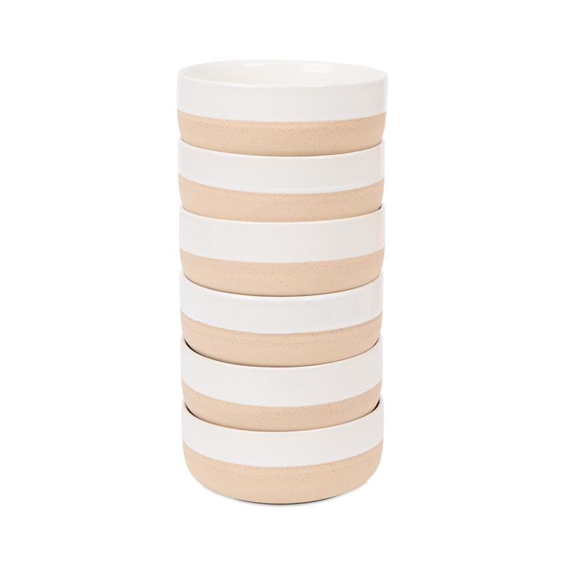 Serviesset Earthy - Wit/beige