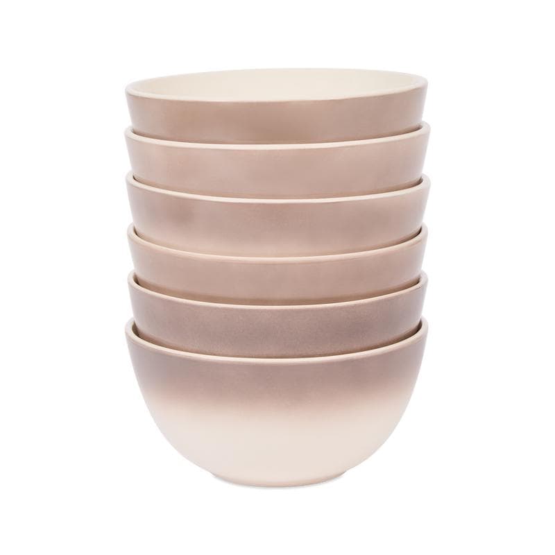 Service de table Obsedian - blanc et mauve