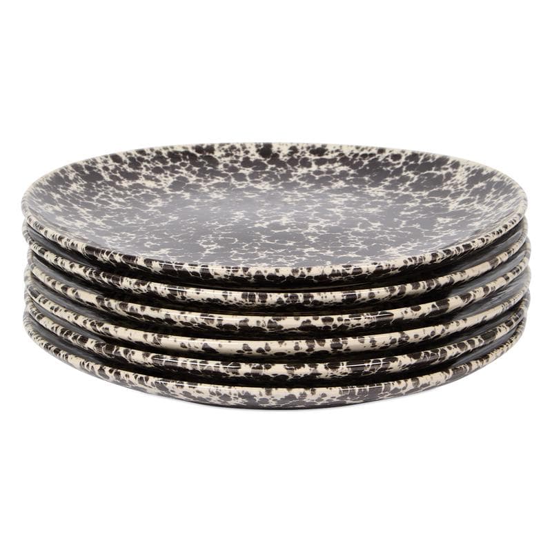 Serviesset Marbles - Zwart