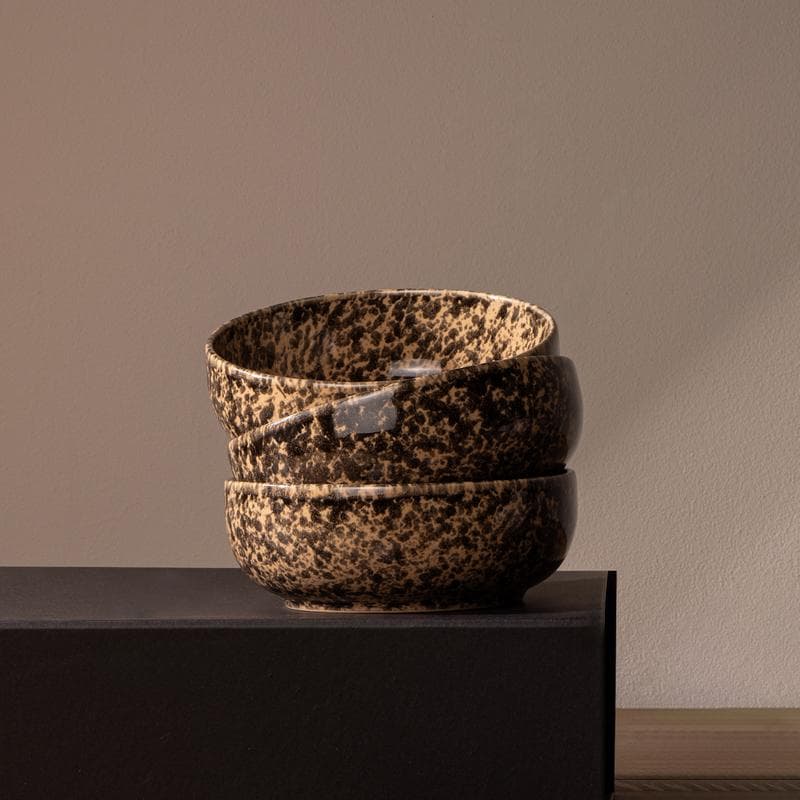 Serviesset Marbles - Bruin