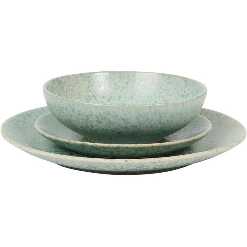 Bordenset Eclipse Speckle - groen