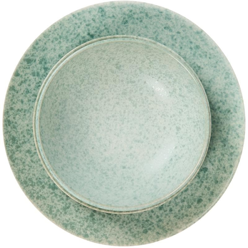 Bordenset Eclipse Speckle - groen