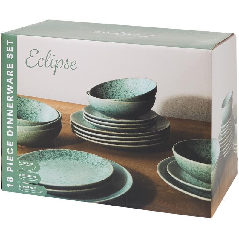 Bordenset Eclipse Speckle - groen
