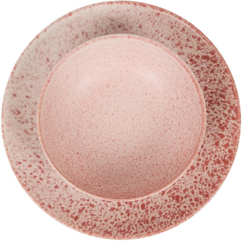 Bordenset Eclipse Speckle - roze