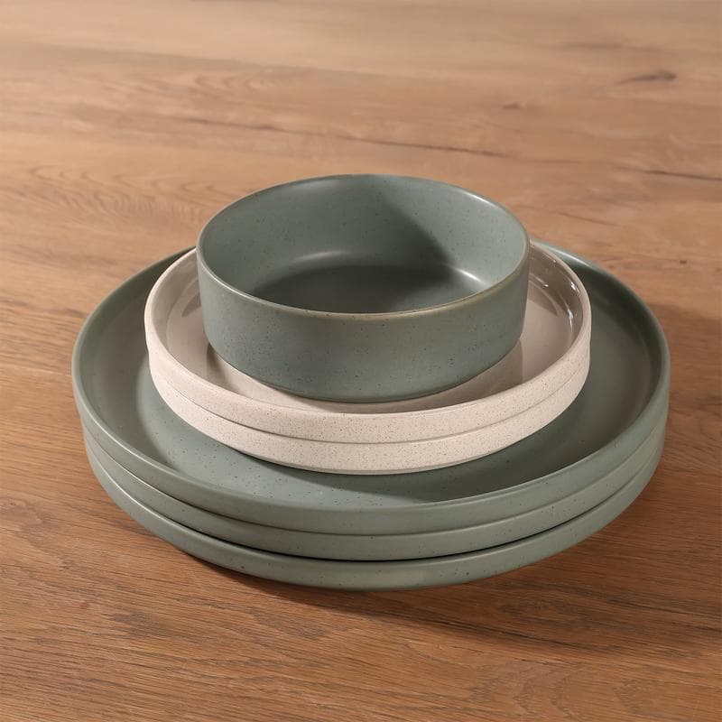 Bordenset Cove - groen / wit