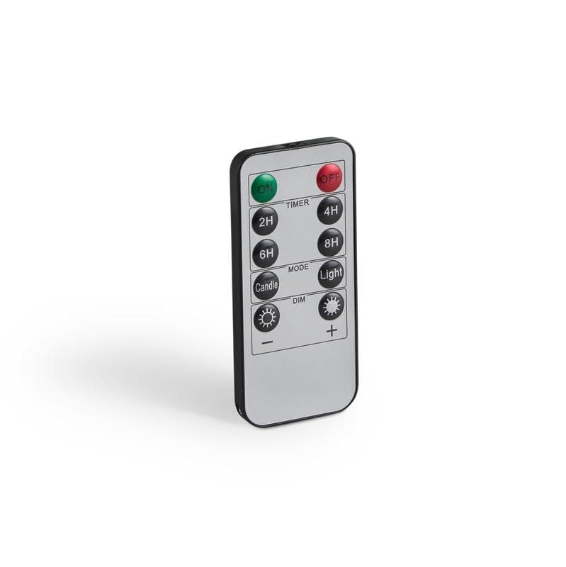 Luxe set ledkaarsen 7-delig - rood