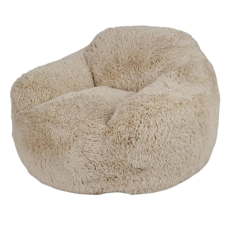 Fauteuil en fausse fourrure