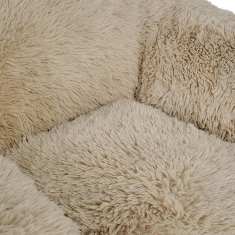 Loungestoel faux fur
