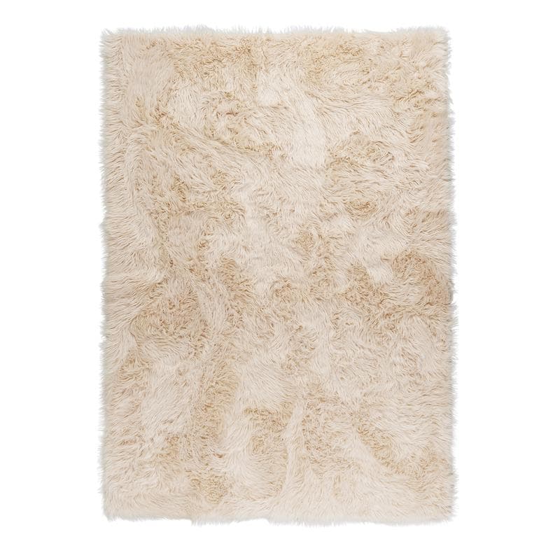 Tapis à pile haute - crème