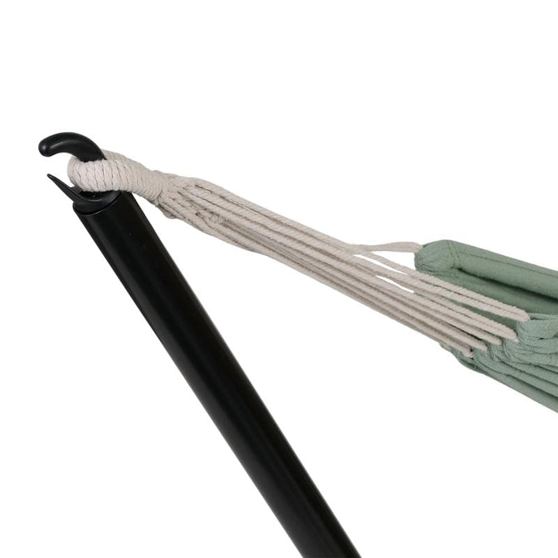 Hangmat met frame - olijfgroen