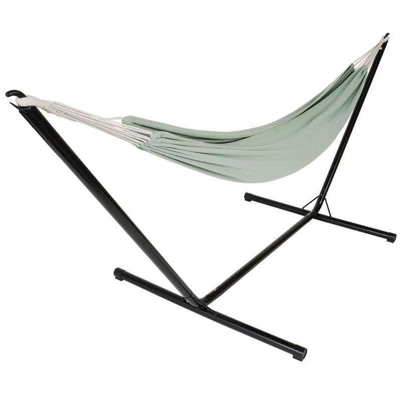 Hangmat met frame - olijfgroen