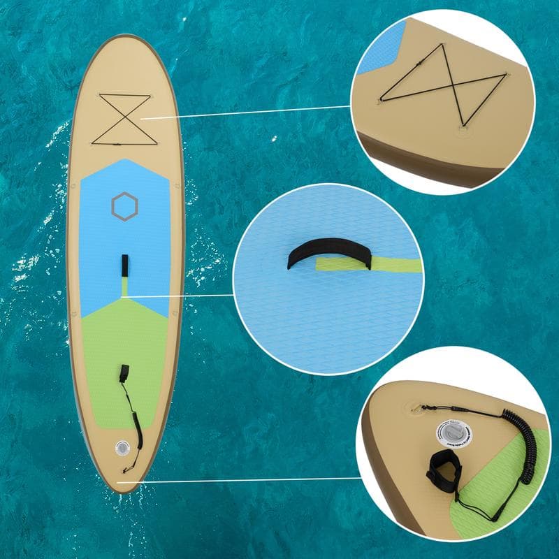 Opblaasbaar supboard - taupe