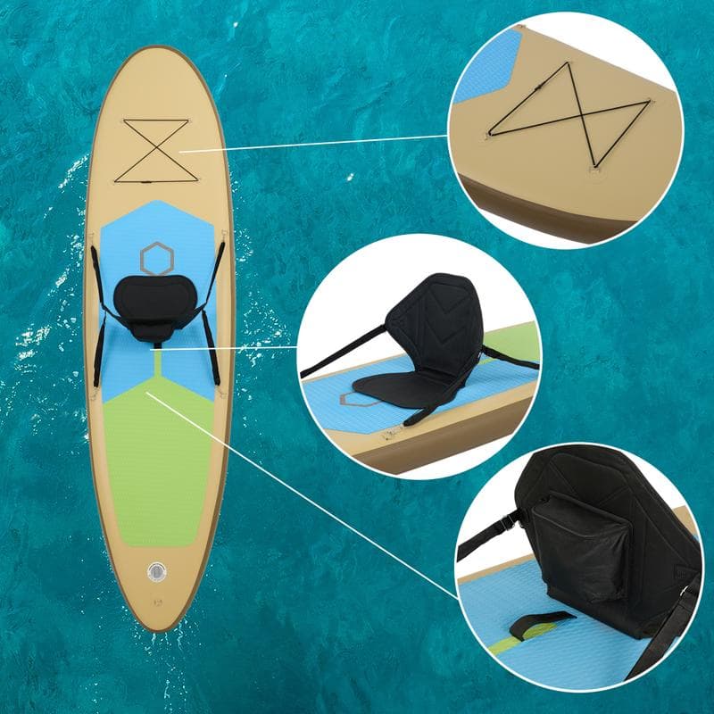 Opblaasbaar supboard - taupe