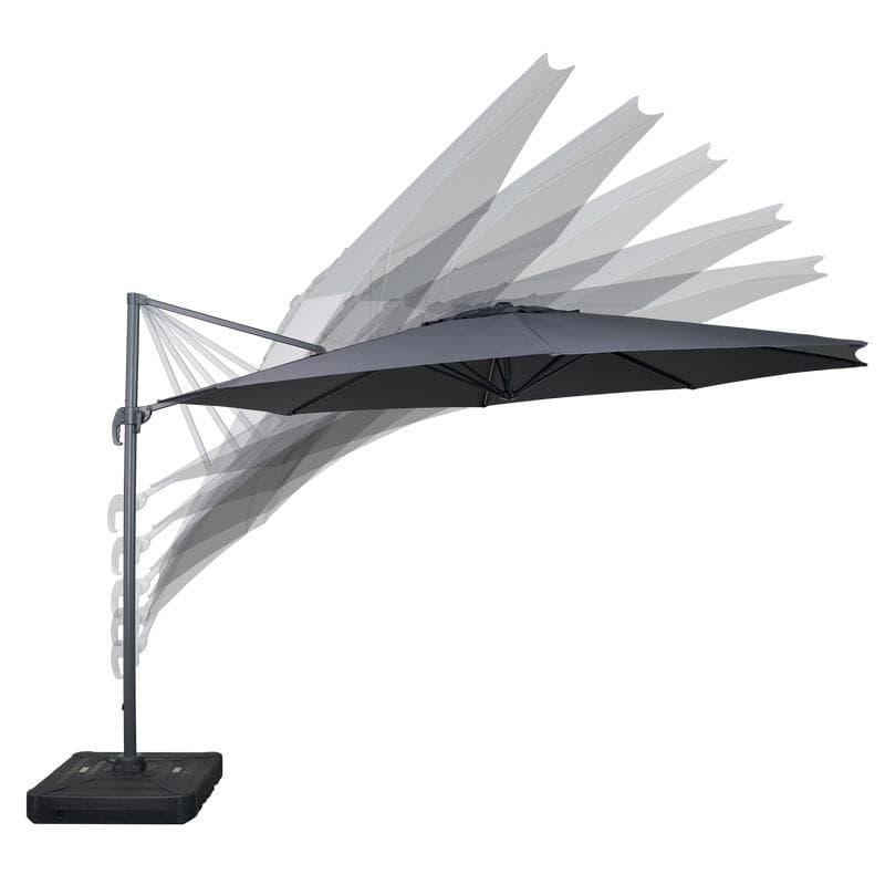 Zweefparasol XL - antraciet