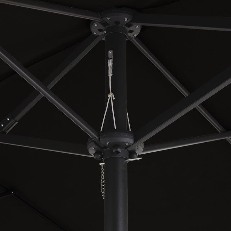 Parasol double avec pied - anthracite