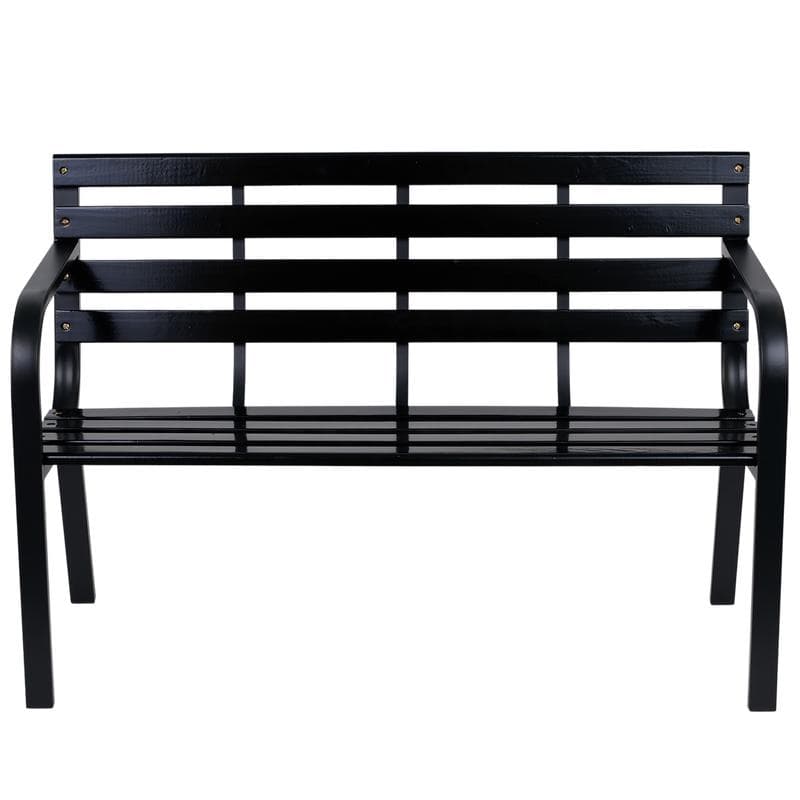 Banc de jardin - noir