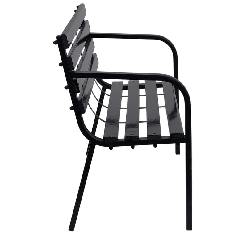 Banc de jardin - noir