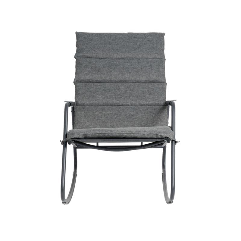 Fauteuil à bascule pour l'extérieur - anthracite