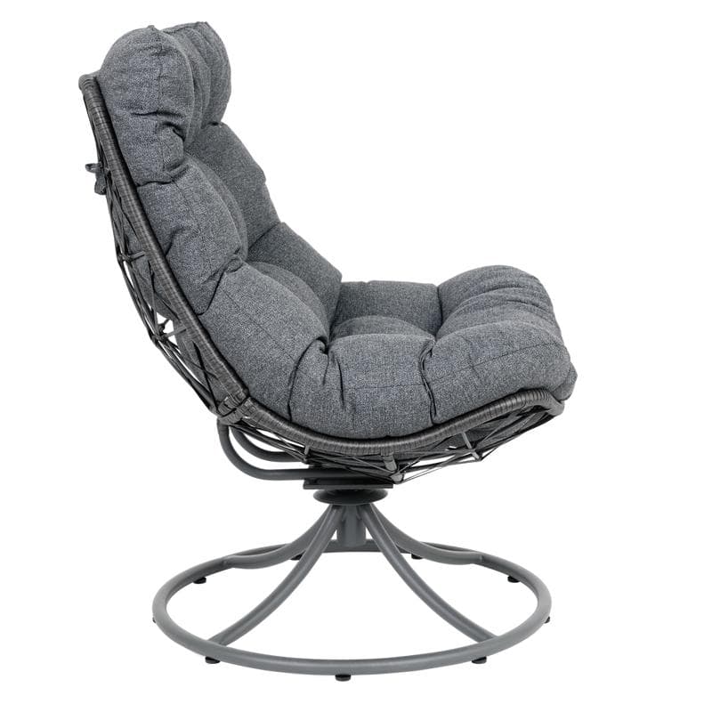 Draaistoel voor buiten – antraciet