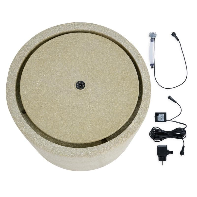 Fontaine à eau avec LED - sable