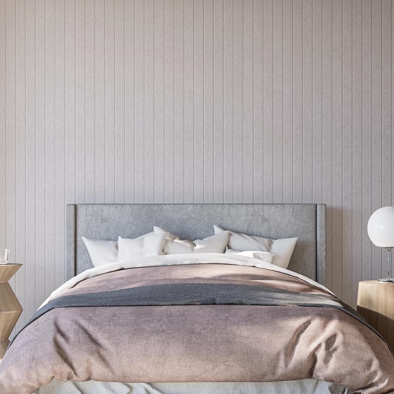 Akoestische wandpanelen vilt – grijs