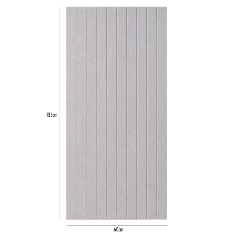 Akoestische wandpanelen vilt – grijs