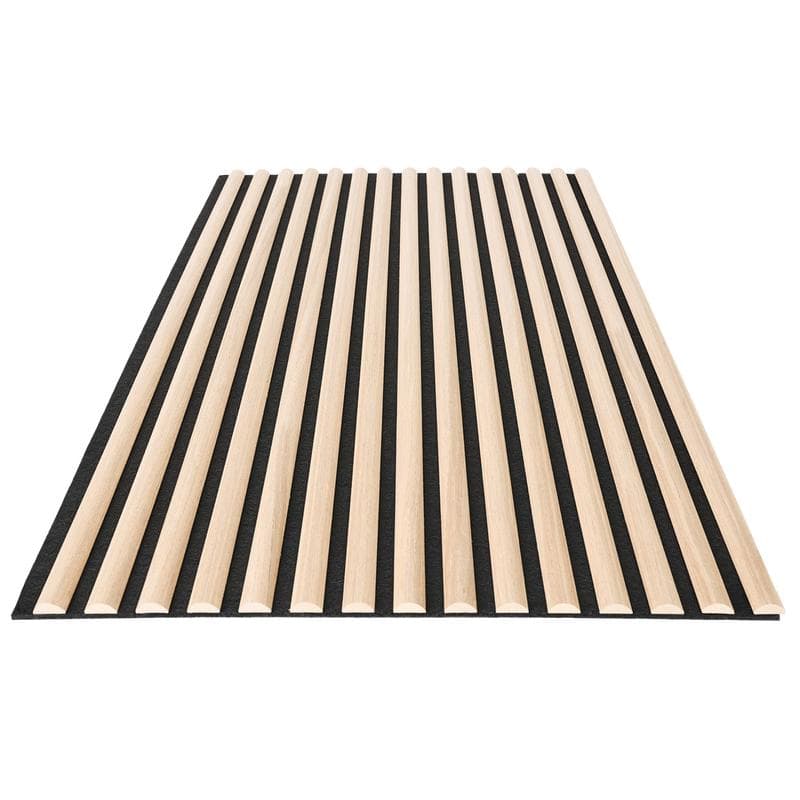 Akoestische wandpanelen - ronde latjes