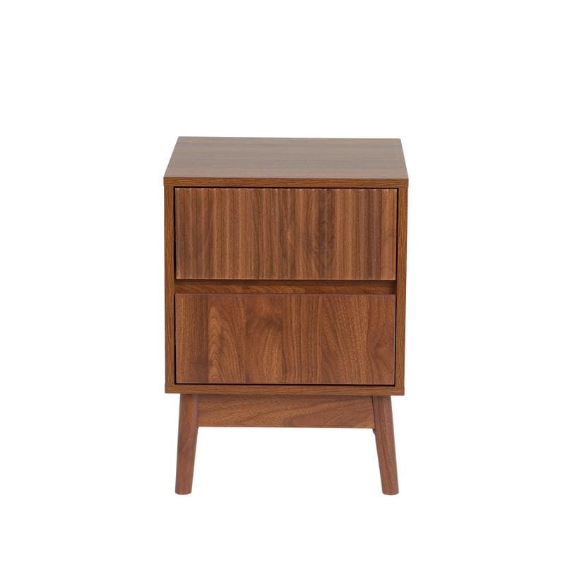 Table de chevet avec tiroirs